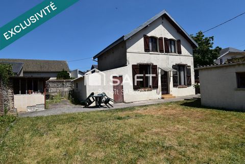 Maison 100m², 4 chambres, garage, jardin sur 340m²