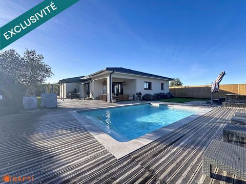 Maison contemporaine, 151m² sur 1340m² de parcelle