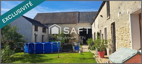 Authentique corps de ferme, 5 pièces avec dépendances, terrain de 3735 m²
