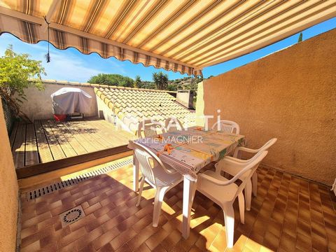 A RENOVER MAZET 2 pièces de 35m2 avec terrasse, jardinet et parking dans un quartier résidentiel au calme, vue dégagée, proche plages et commerces à Bormes les mimosas