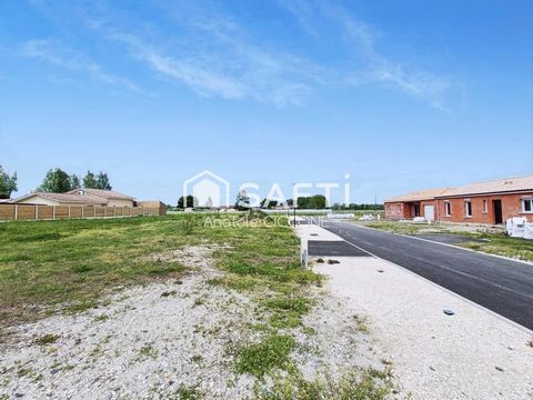 Terrain constructible et viabilisé