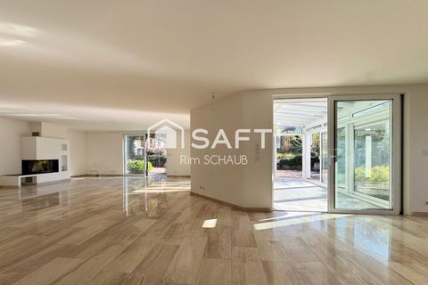 LEYMEN : Villa d’architecte – 3 min Suisse / 25 min Bâle – Terrain 35 ares