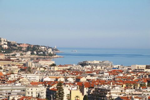Parc ImpÃ©rial Nice 4 piÃ¨ces VUE MER panoramique a vendre