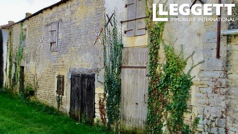 A25763MIR17 - Opportunity to purchase this barn, previously 3 properties in the Charente Maritime. Currently used as a storage facility. The building is situated in a village within 10 minutes drive to the future Spa town of St Jean D'Angely and 25 m...