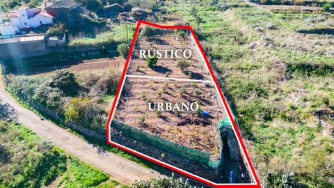 Attention lovers of nature and tranquility! I present to you a unique land of 997m2 near Masca. With 469m2 of land, perfect to build the house of your dreams and the rest dedicated to agriculture, growing peppers, oranges and avocados. Imagine living...