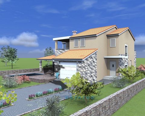 First-class villa for sale in the heart of Vodice. The entire construction project has been prepared, and everything will be done for the buyer, from obtaining building permit, to the execution of complete construction and other works, and the obtain...