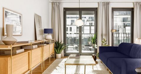 This beautiful new construction project is located near Kurfürstendamm, in the most popular area of Berlin. The popular Winterfeldmarkt, with regional products ranging from fresh food to handmade jewelry, is just a ten-minute walk away. Another highl...