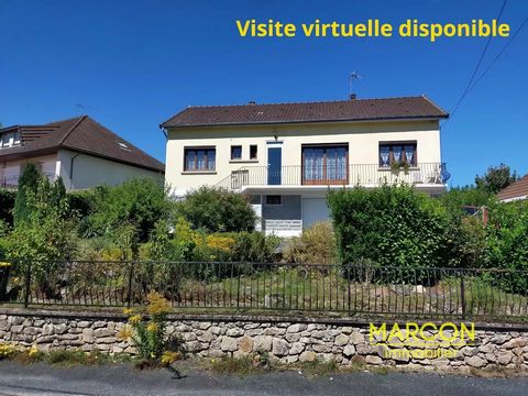 MARCON IMMOBILIER - CREUSE EN LIMOUSIN - REF 88104 - Bénévent L'Abbaye sector - Marcon immobilier offers you exclusively this beautiful pavilion built on a full basement and whose last renovation dates from 2020. The house is located in a quiet stree...