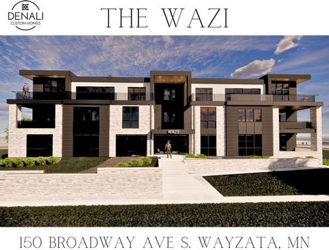 Discover unparalleled luxury living at our boutique condominiums crafted by DENALI Custom Homes. Situated just steps from Lake Minnetonka and the vibrant Downtown Wayzata, this exclusive development promises sophistication and convenience. Each resid...