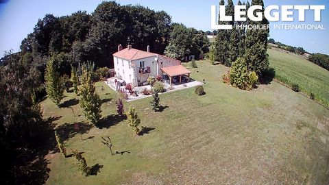 A26706FBU85 - Set on the outskirts of a small village and surrounded by trees and fields, this property has been thoughtfully arranged with private outdoor dining areas, large garden, a driveway and a garage. Situated just 15km from the large town of...