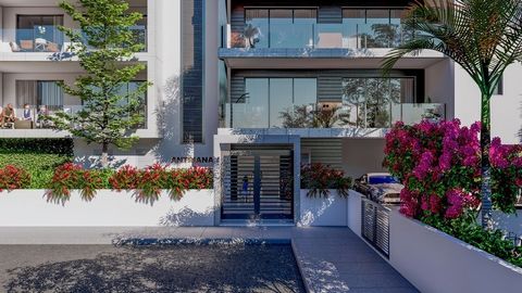 This is a unique project of modern style apartments. It is located in a residential area of Limassol (Polemidia neighborhood). The modern apartments consist of two 4-storey buildings, one with four apartments on each floor and the other with three ap...