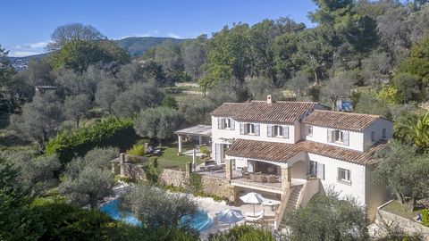 Attractive villa in a sought-after residential area of Opio, between Valbonne and Grasse on the French Riviera. Every corner of this villa has been carefully thought out and renovated with attention to detail, reflecting a perfect mix of tradition an...