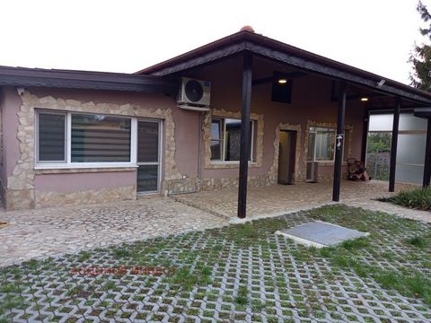 ... contact phone number. Plachidol village, Dobrich municipality. For sale is a newly built furnished brick house with an area of 150 sq.m + 25 sq.m /veranda/, together with 500 sq.m of its own yard. Year of construction: 2013-2014 The house is afte...