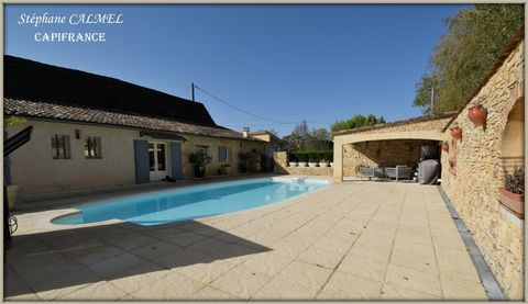 Exclusivité CAPIFRANCE - A vendre superbe Périgourdine de 192 m² Calme absolu - Sans vis-à-vis - A 10 minutes de Bergerac. Découvrez cette magnifique maison périgourdine denviron 190 m², nichée dans un environnement très calme et sans vis-à-vis. Situ...