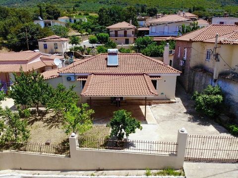 Vendesi casa indipendente al piano terra di 84 mq a Christianoi Filiatra.L'immobile si trova su un terreno di 400 mq. ed è composto da 2 camere da letto e una camera da letto principale, cioè ha il proprio bagno e spazio per uno spogliatoio che è att...