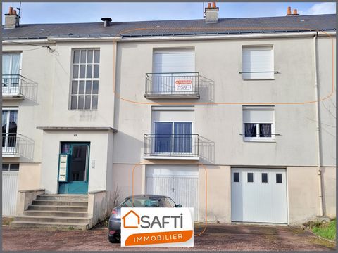 APPART LOUÉ 505€ CC : 2+1ch / Garage / Jardin partagé