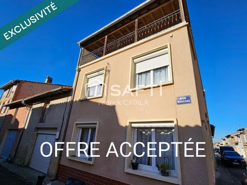 Maison de ville avec terrasse sur le toit