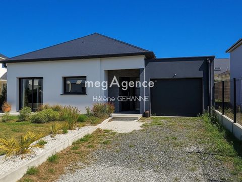 PLAIN PIED CONTEMPORAIN 2022- 3 CHAMBRES - GARAGE - JARDIN