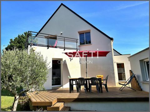 Maison 4 chambres, garage, annexe-atelier, jardin