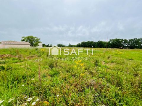 Terrain à bâtir viabilisé dans un cadre paisible