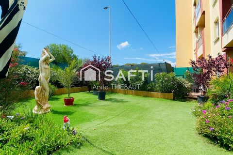 Appartement T3 68m² rénové avec jardin privatif