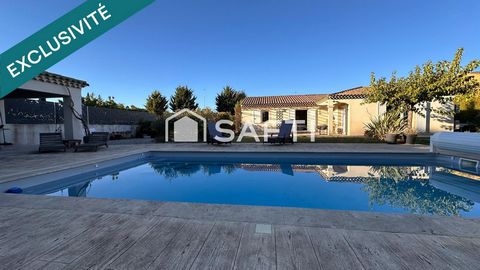 83470- Saint Maximin- Maison plain pied, 157 m2, terrain 2704 m2, 5 pièces