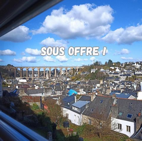 Adorable Maison des Années 30 avec Vue Imprenable sur Morlaix et son Viaduc.