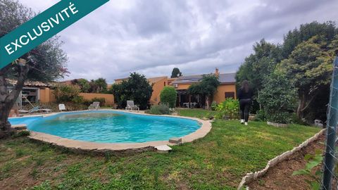 Villa 260m2, parcelle 1080m2, piscine