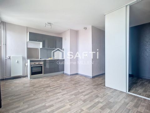 Studio - métro Fort de Mons en bas de la résidence