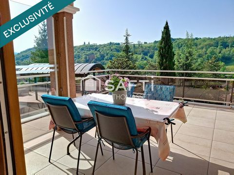 luxueuse maison d'architecte avec piscine intérieure