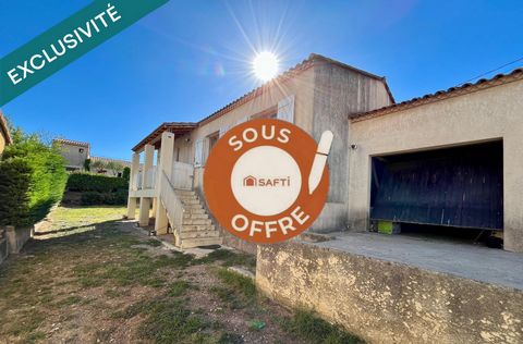 Maison 3 chambres, quartier calme, limite Alès