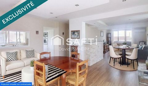 maison 4 faces +appartement T3- garage, jardin