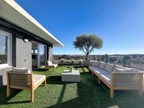 Appartement de 98 m² – 3 chambres – Vue panoramique – Terrasse 31 m²