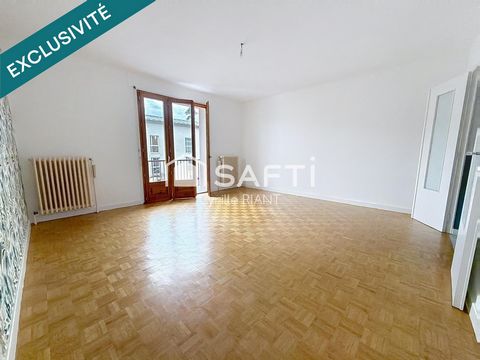 Appartement T3 de 84 m² avec balcons
