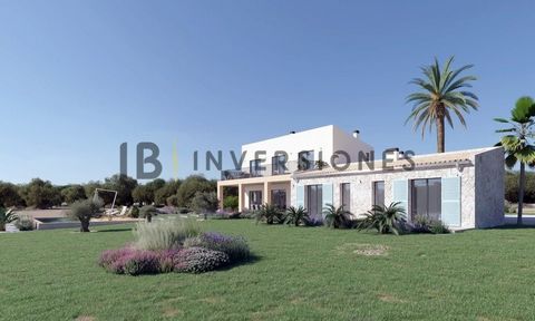 IB INVERSIONES REAL ESTATE BOUTIQUE PRESENTS you this fantastic new modern style property, currently under construction on a plot of approximately 18.000 m2, in Sant Llorenç. It is a project of approximately 371 m2 built, distributed on two floors, w...