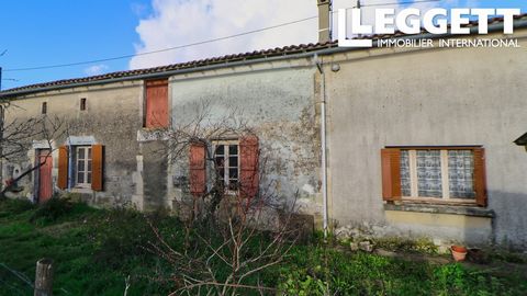 A25907SMR79 - Once re-imagined, reconnected and renovated, these two small stone houses will provide an ample floor space of nearly 150 m2 for a new family home. The roof is relatively recent at 17 years old, but the property will need a some form of...