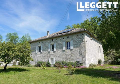 A25811NK46 - A gorgeous setting with views over the valley for this beautiful stone property, recently renovated. The main house has 5 spacious bedrooms, and the gite offers 3 more. Both properties are ready to move into. The large barn (200 m2) is i...