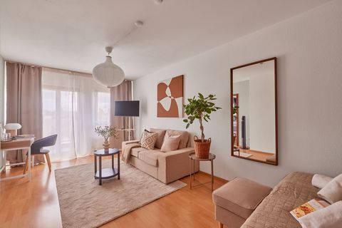 Welcome to Kaiserslautern - to the student corner Michele! This modern 1-room apartment with a balcony offers you an ideal living solution. The apartment includes a cozy room that serves as a living and sleeping area, as well as a wonderful balcony w...