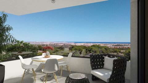 NEW CONSTRUCTION RESIDENTIAL COMPLEX IN VILLAMARTIN~ ~ Newly built residential complex of 112 very cozy homes with 2 bedrooms and 2 bathrooms, approximately 72m2 built, with a modern layout and large terraces. All the houses are very well oriented, r...