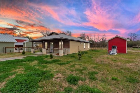 Discover the epitome of spacious living in this unrestricted property in Hockley, TX. Nestled on over half an acre, this gem boasts a modern 3-bed, 2-bath main house, recently built and designed for comfort. Enjoy the luxury of an outdoor kitchen and...