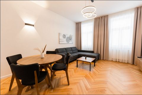 Dieses stilvolle Studio-Apartment mit Balkon befindet sich im Herzen Wiens, nur wenige Gehminuten von den wichtigsten Sehenswürdigkeiten der Stadt entfernt. Das Apartment ist modern und komfortabel eingerichtet und verfügt über alles, was Sie für ein...