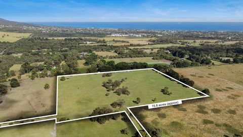 Igniting the imagination with glorious possibilities for a privileged Mornington Peninsula lifestyle, this sprawling 15.4 acre (approx) vacant allotment pairs unbridled beauty with rich fertile soil suited to any number of agricultural or horticultur...