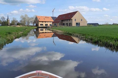 Come and enjoy the Frisian way in the quiet surroundings of Leons: the heart of Friesland. From this modern villa, newly built in 2024, you can easily discover all the surrounding major Frisian cities. The house itself offers space for up to 8 people...
