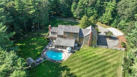 Welcome to one of Duxbury's most desirable neighborhoods, close to school complex, beach and Millbrook restaurants & shops. This stately colonial is situated on 2 acres of beautifully landscaped grounds. A Gunite pool and stone patios are set against...