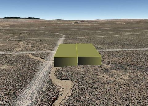 Two lots, one acre! With this corner location in northern Rio Rancho, you'll have room around you and excellent options! Want to build on one lot and hold the other as a longer investment? Perfect! Or, build on one and enjoy having room around you. C...