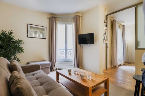 Checkmyguest vous propose cet appartement moderne, idéalement situé à proximité du Parc Monceau dans le 17ème arrondissement. Avec ses 37m2 d'espace parfaitement optimisé, sa chambre spacieuse et ses équipements modernes, il peut accueillir 4 personn...