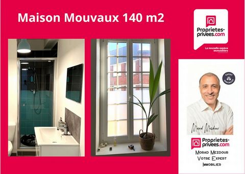 Morad MEZDOUR vous propose en EXCLUSIVITE ! Maison 6 pièces 140 m2 entièrement rénovée. A deux pas du tram ' faidherbe' et des écoles, maison de 140 m² avec terrasse, au sein d'un quartier calme et familial. Une partie de la maison en location actuel...