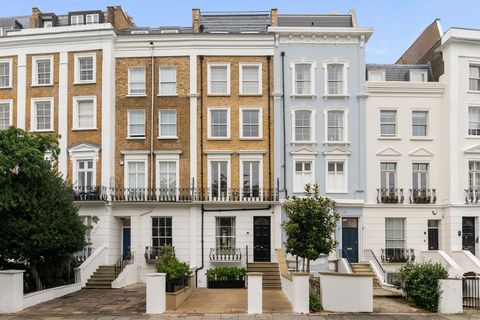 This beautiful six-bedroom house is arranged over seven floors and an impressive 4,258 sq. ft, all crowned with a roof terrace. Defined by its expansive reception spaces, abundant natural light and beautiful Scandinavian-style finish, the house is pe...