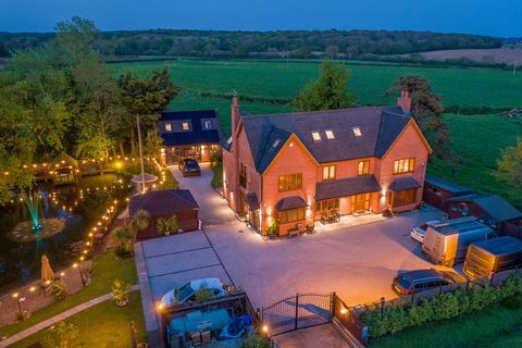 A rare opportunity to purchase a countryside holiday complex consisting of a 6-bedroom guest house, one-bedroom annex, and one-bedroom lodge, set within landscaped gardens with a feature pond and outside bar, all within a ten-minute drive of the town...