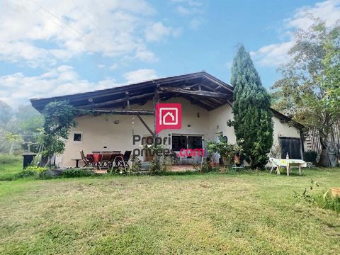 En exclusivité Située à 35 minutes de la rocade et à 5 minutes de Langon, venez découvrir cette girondine de 175m² sur un terrain de plus de 7 hectares (4Ha de près et 3Ha de bois). Elle se compose d'une cuisine aménagée de 31 m², d'une pièce de vie ...